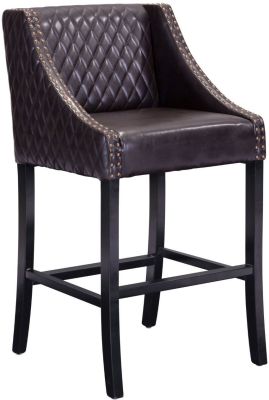 Santa Ana Bar Chair (Brown)