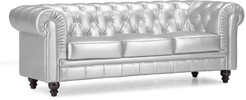 Aristocrat Sofa (Silver)