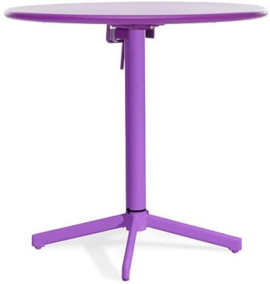 Big Wave Folding Round Table (Purple)
