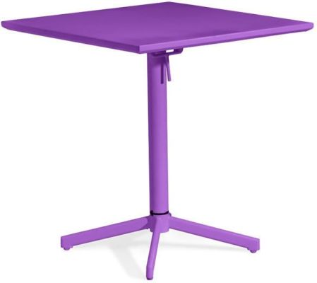Big Wave Folding Square Table (Purple)