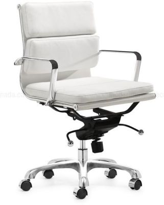 Director Low Back Office Chair (White)