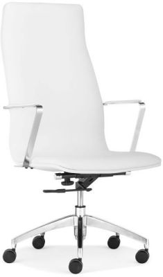 Herald High Back Office Chair (White)
