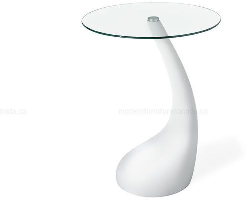 Jupiter Bistro Side Table (White)