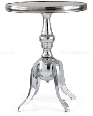 Lahaina Side Table (Stainless Steel)