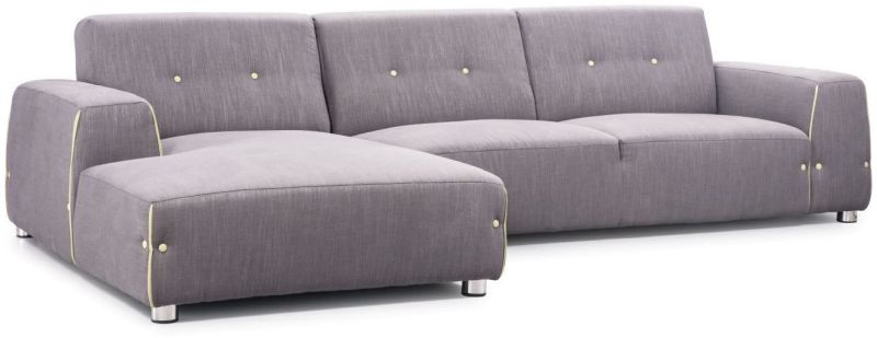 Linkoping Sectional Right (Slate Grey & Lime)