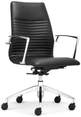 Lion Low Back Office Chair (Black)