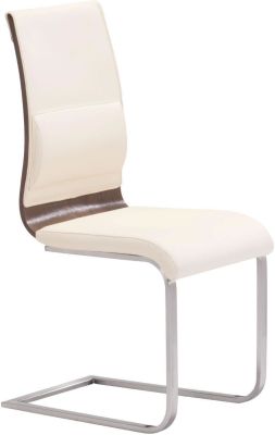 Roxboro Dining Chair (Set of 2 - Cream & Walnut)
