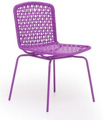 Silvermine Bay Chair (Set of 4 - Purple)