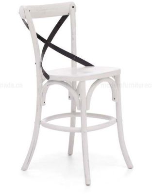 Union Square Counter Chair (Antique White)