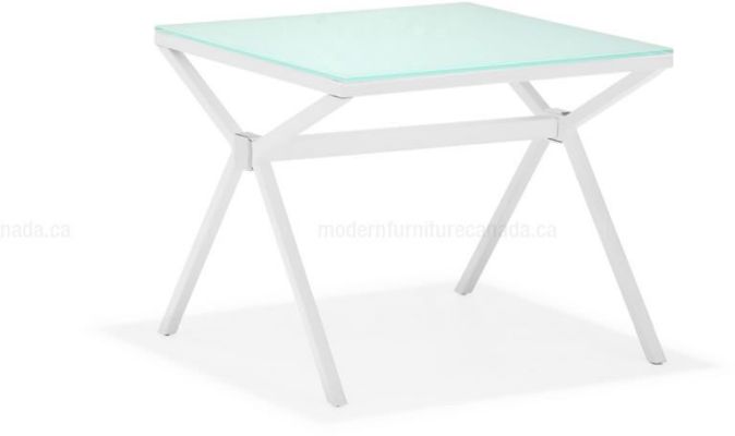 Xert Side Table (White)