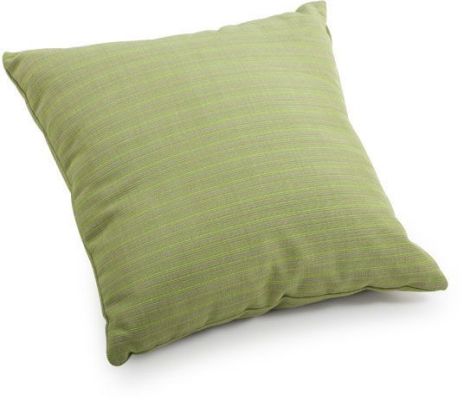 Cat Small Outdoor Pillow (Apple Green Linen)