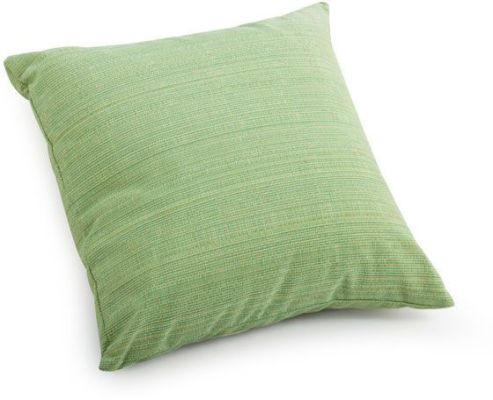 Parrot Small Outdoor Pillow (Lime mix thread)