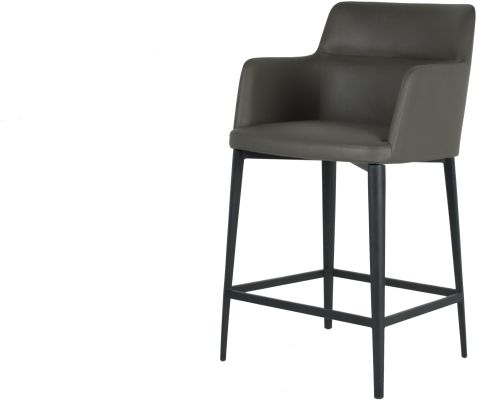 Williamsburg Counter Stool (Charcoal Seat)