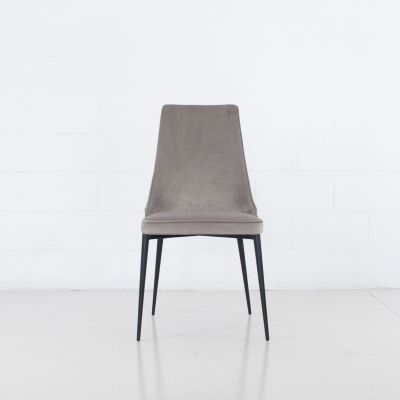 Chelsea Chair (Set of 2 - Taupe Velvet)