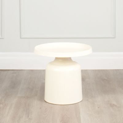 Klay Side Table (Off White)