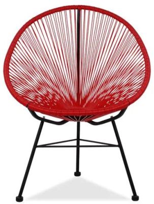 Acapulco Indoor & Outdoor Chair (Red)
