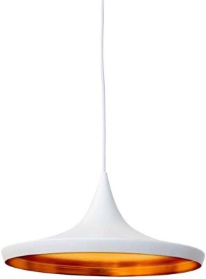 Jayda Wide Pendant Lamp (White)