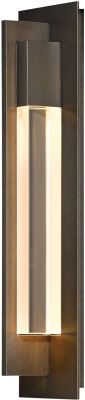 Axis Outdoor Sconce (Coastal Bronze & Clear Glass)