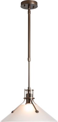 Henry Outdoor Pendant with Glass (Medium - Coastal Bronze & Clear Glass)