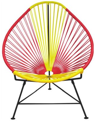Acapulco Chair (Spain Weave on Black Frame)