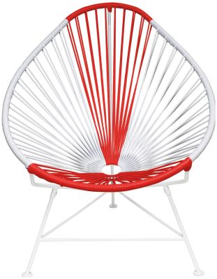 Acapulco Chair (Japan Weave on White Frame)