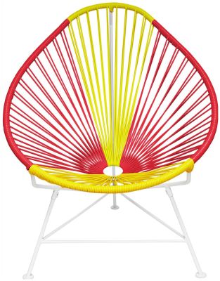Acapulco Chair (Spain Weave on White Frame)