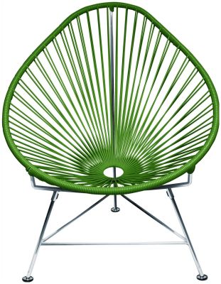 Acapulco Chair (Cactus Weave on Chrome Frame)