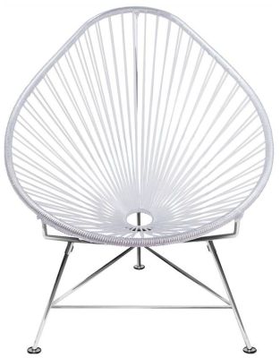 Acapulco Chair (Clear Weave on Chrome Frame)