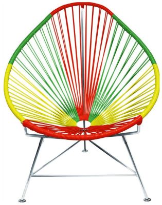 Acapulco Chair (Portugal Weave on Chrome Frame)