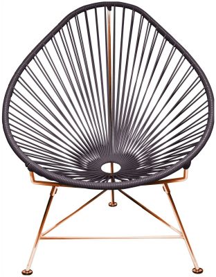 Acapulco Chair (Grey Weave on Copper Frame)