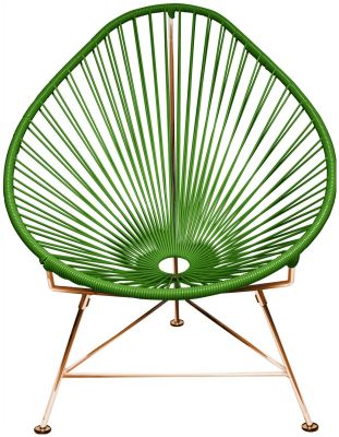 Acapulco Chair (Cactus Weave on Copper Frame)