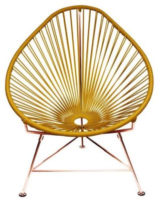 Acapulco Chair (Caramel Weave on Copper Frame)