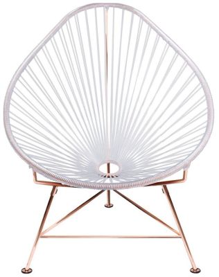 Acapulco Chair (Clear Weave on Copper Frame)