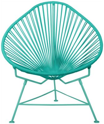 Acapulco Chair (Turquoise Weave on Mint Frame)
