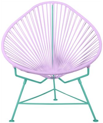 Acapulco Chair (Orchid Weave on Mint Frame)