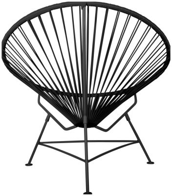 Innit Chair (Black Weave on Black Frame)