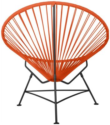 Innit Chair (Orange Weave on Black Frame)