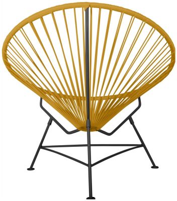 Innit Chair (Caramel Weave on Black Frame)