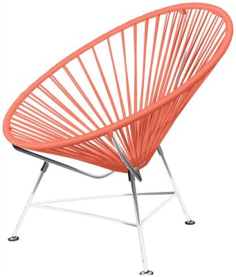 Innit Chair (Coral Weave on Chrome Frame)