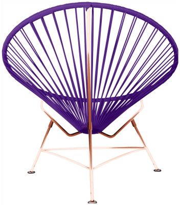 Innit Chair (Purple Weave on Copper Frame)