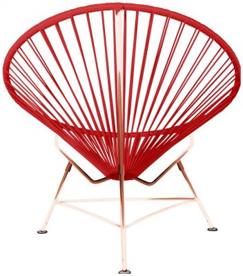 Innit Chair (Red Weave on Copper Frame)