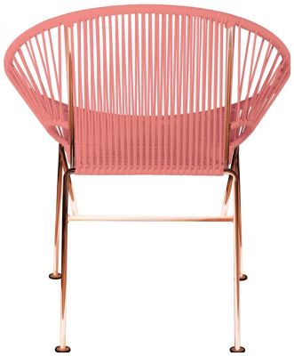 concha chair (Coral weave on Copper Frame)