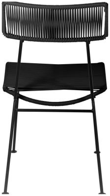 Hapi Chaise (Tissage Noir sur Base Noire)