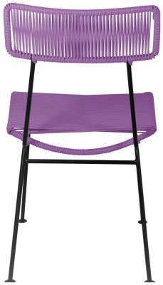 Hapi Chair (Orchid Weave on Black Frame)