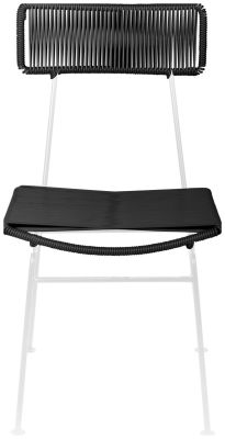 Hapi Chaise (Tissage Noir sur Base Blanche)