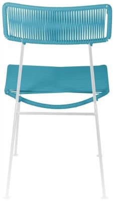 Hapi Chair (Blue Wave on White Frame)
