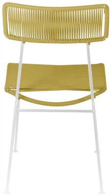 Hapi Chair (Caramel Weave on White Frame)