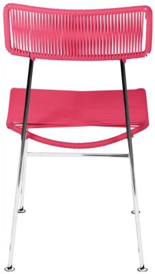 Hapi Chair (Pink Weave on Chrome Frame)