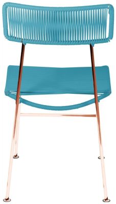 Hapi Chair (Blue Weave on Copper Frame)