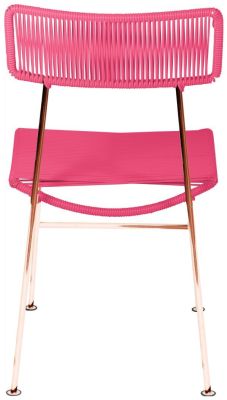 Hapi Chair (Pink Weave on Copper Frame)